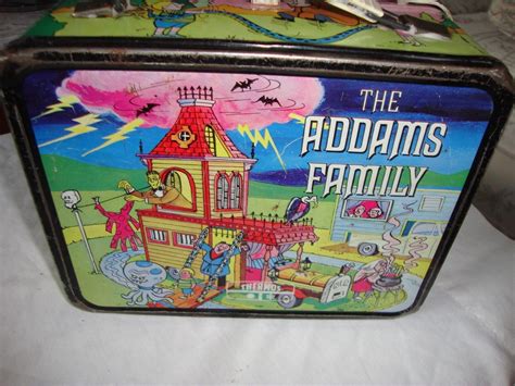 addams family metal lunch box|The Addams Family Metal Lunchbox, No Thermos 1974 Lunch .